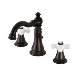 Fauceture FSC1975APX American Classic 8 in. Widespread Bathroom Faucet, Oil Rubbed Bronze - Kingston Brass FSC1975APX