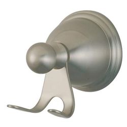 Kingston Brass BA3967SN Restoration Robe Hook, Brushed Nickel - Kingston Brass BA3967SN