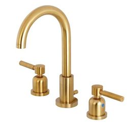 Fauceture FSC8923DL Concord Widespread Bathroom Faucet, Brushed Brass - Kingston Brass FSC8923DL