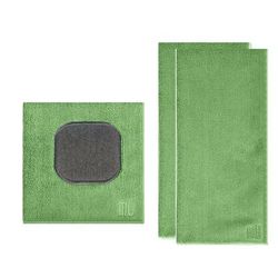 MUCloth & MUTowel 3pc Set by Mu Kitchen in Green