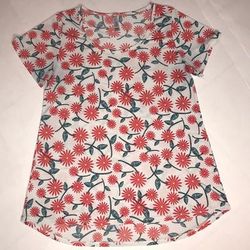 Lularoe Tops | Lularoe Tee | Color: Cream | Size: M