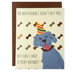 Happy Birthday Dad Dog Card, .63 OZ