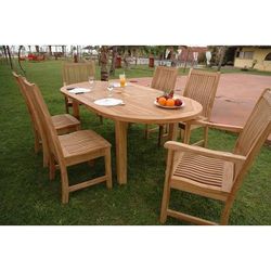 Bahama Chicago 7-Piece Dining Set A - Anderson Teak Set-29