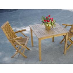 Bahama Classic 3-Piece Bistro Table - Anderson Teak Set-18