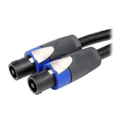 Benchmark Studio&Stage NL4 to NL4 SpeakON 4-Pole Bi-Amp Speaker Cable (50') 500-06250-422