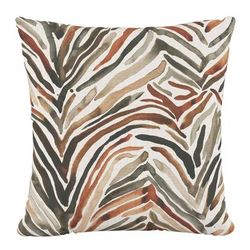 18" Decorative Pillow by Skyline Furniture in Zebra
