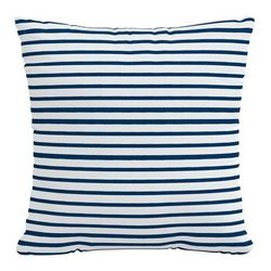 22" Outdoor Pillow by Skyline Furniture in Stripe Navy