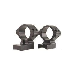 Talley 940714 Med Rings & Base Set For Tikka T3 1'' Style Black Finish 940714