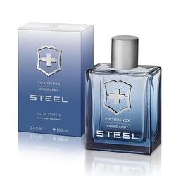 Swiss Army Steel for Men 3.4 oz Eau De Toilette for Men