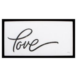 LOVE by Propac Images in Black White