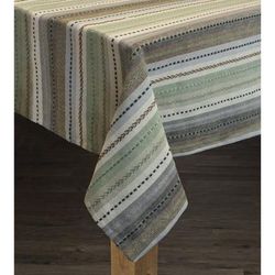 Wide Width PHOENIX TABLECLOTHS by LINTEX LINENS in Natural (Size 60" W 102"L)