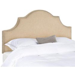 HALLMAR HEMP ARCHED HEADBOARD SILVER NAIL HEAD (KING) - Safavieh MCR4027A