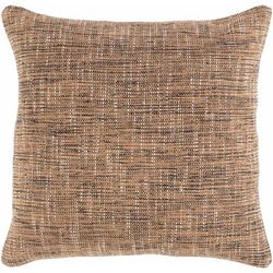 Copmanthorpe 20" Square Modern Cotton White/Black/Brown/Light Beige/Dark Red Throw Pillow - Boutique Rugs