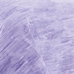 Sleepy Texture Quilt Set by Melange Home in Lilac (Size KING)