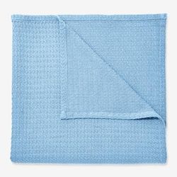BH Studio Cotton Blanket by BH Studio in Sky Blue (Size TWIN)