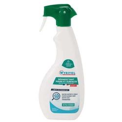 Spray Désinfectant Mains Et Surfaces - 750 Ml - Wyritol