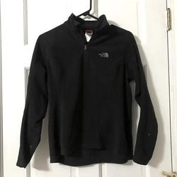 The North Face Tops | Black North Face Quarter Zip | Color: Black | Size: S