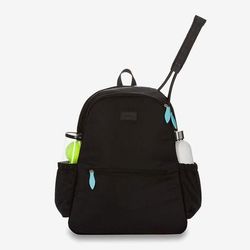 Ame & Lulu Courtside Tennis Backpack 2.0 Tennis Bags .lack/Blue