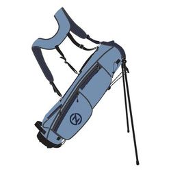 Zero Friction 5 Pocket Golf Pencil Bag - Light Blue - BAG2003