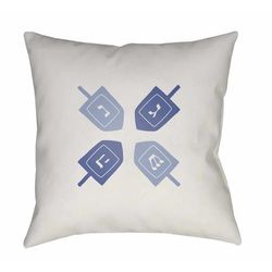 Mambago 20" Square Modern Pillow plush Off White/Slate/Metallic/Cloud Gray/Nickel/Light Silver/Light Gray/Ash/Metallic Silver Outdoor Throw Pillow - Boutique Rugs