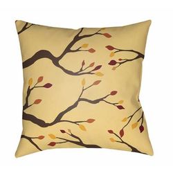Bauko 20" Square Traditional Pillow plush Straw/White Tonal/Taupe/Clay/Bronze/Tan/Ivory/Desert Tan/Camel Outdoor Throw Pillow - Boutique Rugs