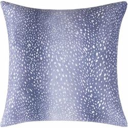 Dassun 20" Square Modern Pillow plush Blue/Cream Throw Pillow - Boutique Rugs