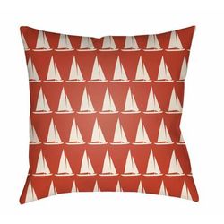 Maragua 22" Square Modern Pillow plush Off White/Poppy Red/Terracotta/Cloud Gray/Rose Gold/Pearl/Garnet/Dark Coral/Clay/Dark Brown/Camel Outdoor Throw Pillow - Boutique Rugs