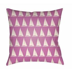 Punay 26" Square Modern Pillow plush Off White/Rose Gold/White Thatch/Medium Gray/Lilac/Pearl/Dark Pink/Mauve Outdoor Throw Pillow - Boutique Rugs