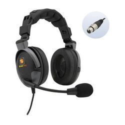 Eartec ProLine Dual-Ear Wired Headset with Female 4-Pin XLR Connector PD4XLRF21