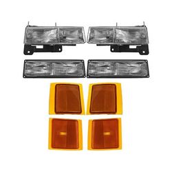 1994 Chevrolet Blazer Headlight Parking Light Side Marker Kit - DIY Solutions