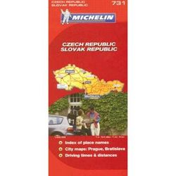 Michelin Map Czech Slovak Republic MapsCountry Michelin