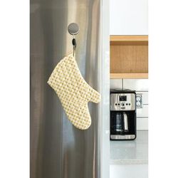 Gingham Mitt - Set of 2 by Better Houseware in Yellow