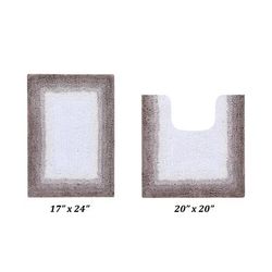 Torrent Bath Mat Rug, (17" X 24" | 20" X 20") by Better Trends in Beige