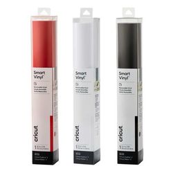 Cricut Smart Vinyl Sampler | Removable | 3 ft | Red White Black