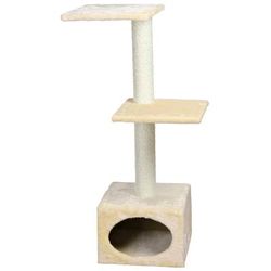 Badalona Cat Tower by TRIXIE in Beige