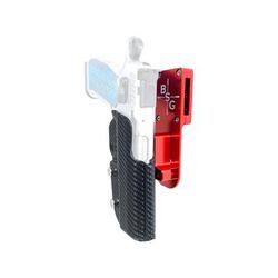 Black Scorpion Outdoor Gear Tanfoglio Stock 2 Pro Heavy Duty Competition Holster Right Red/Carbon Fiber HCD2-USPSABS-STOCKIICFRH