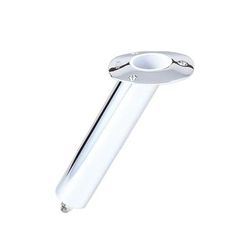 Lee's Tackle 30 Stainless Steel Swivel Base Flush Mount Rod Holder - Medium - 2" OD X 6.5" Tube f/Small Bent Butts RH5165