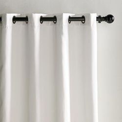 Outdoor Curtain Solid Panel - Natural, 120" x 50" - Frontgate Resort Collection™