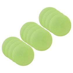 Woven Round Placemat, Set Of Twelve by RITZ in Grass