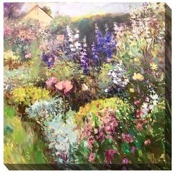 Heirloom Bloom Outdoor Art by West of the Wind in Multi