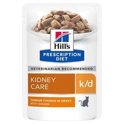 24x85g k/d Kidney Care Chicken Hill's Prescription Diet Wet Cat Food