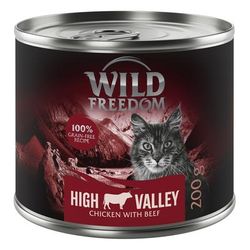 12x200g Farmlands Beef&Chicken Wild Freedom Wet Cat Food
