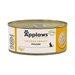 24x70g Chicken Mousse Applaws Wet Cat Food
