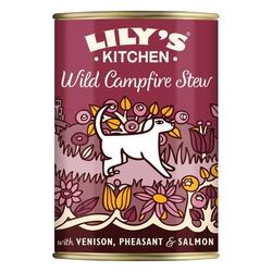 24x400g Wild Campfire Stew Lily's Kitchen Wet Dog Food