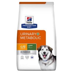 12kg c/d Urinary + Metabolic Hill's Prescription Diet Dry Dog Food