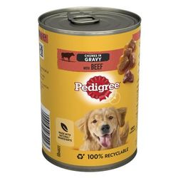 12x400g Beef in Gravy Classic Adult Pedigree Wet Dog Food