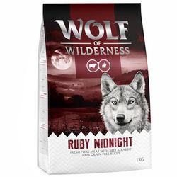 5kg Beef & Rabbit Ruby Midnight Wolf of Wilderness Dry Dog Food