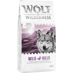 2x12kg Duck Wild Hills Wolf of Wilderness Dry Dog Food