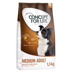 1.5kg Medium Adult Concept for Life Dry Dog Food
