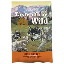 2x12.2kg High Prairie Puppy Taste of the Wild Dry Dog Food